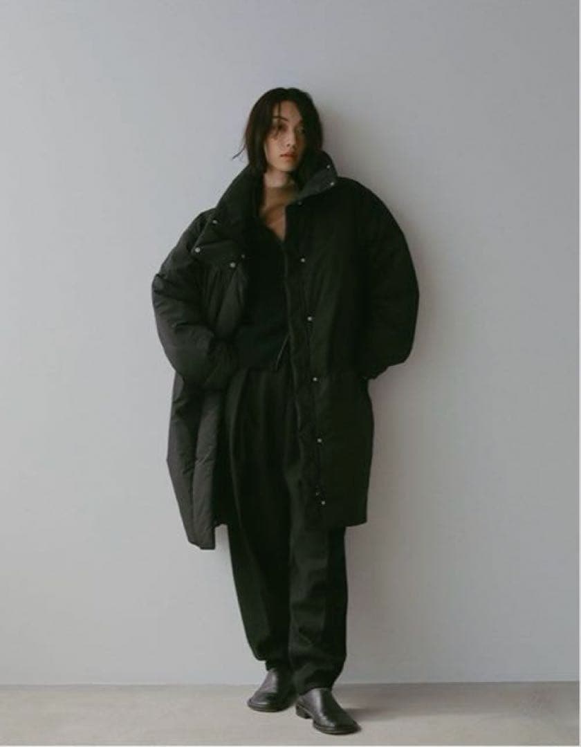 etre tokyo スタンドネックパディングコート