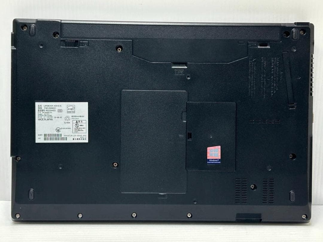 Windowsノート本体 SSD512G LIFEBOOK A5510/E i5 10310U 8G