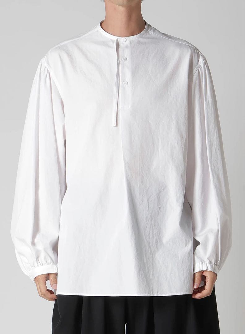 Yohji Yamamoto POUR HOMME 26S/S スタンドブラウス