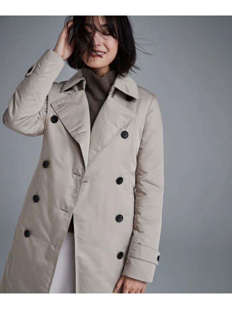 2/1迄 ICB シームレス ダウンコート　ダウンジャケット　コート　ブラック