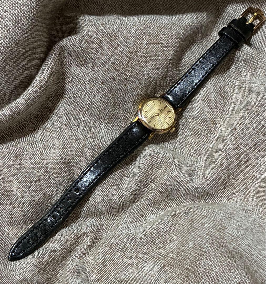 オメガ OMEGA Geneve レディース 手巻 腕時計　オーバル　稼働