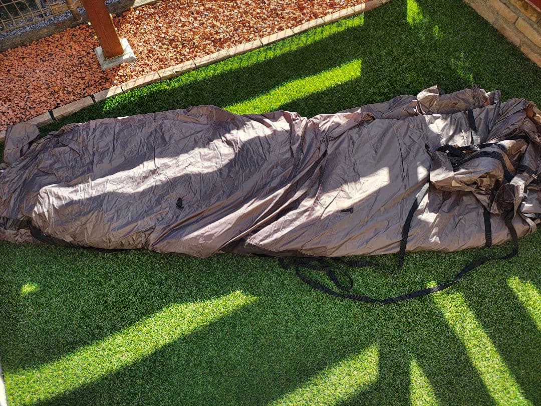 トンネルテント 2ルーム クイックキャンプ アルマジロ 大型　レア