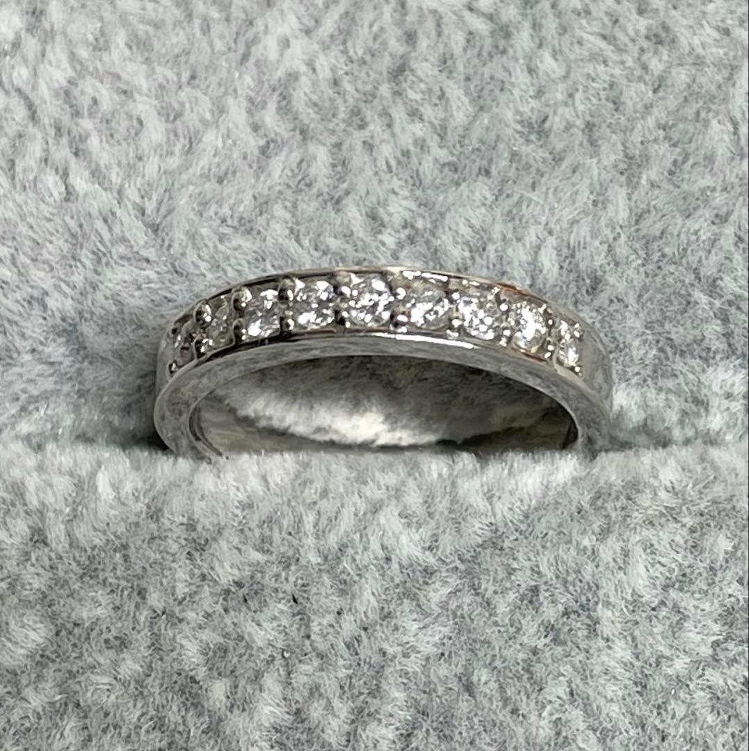 ◇Pt950◇ダイヤ0.27ct◇プラチナリング◇約11号◇約5.16g◇