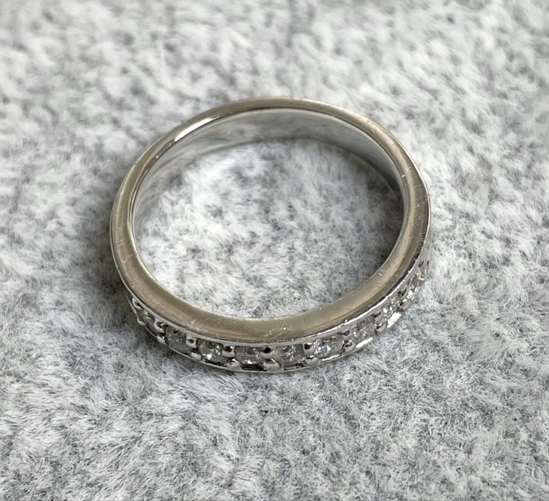 ◇Pt950◇ダイヤ0.27ct◇プラチナリング◇約11号◇約5.16g◇