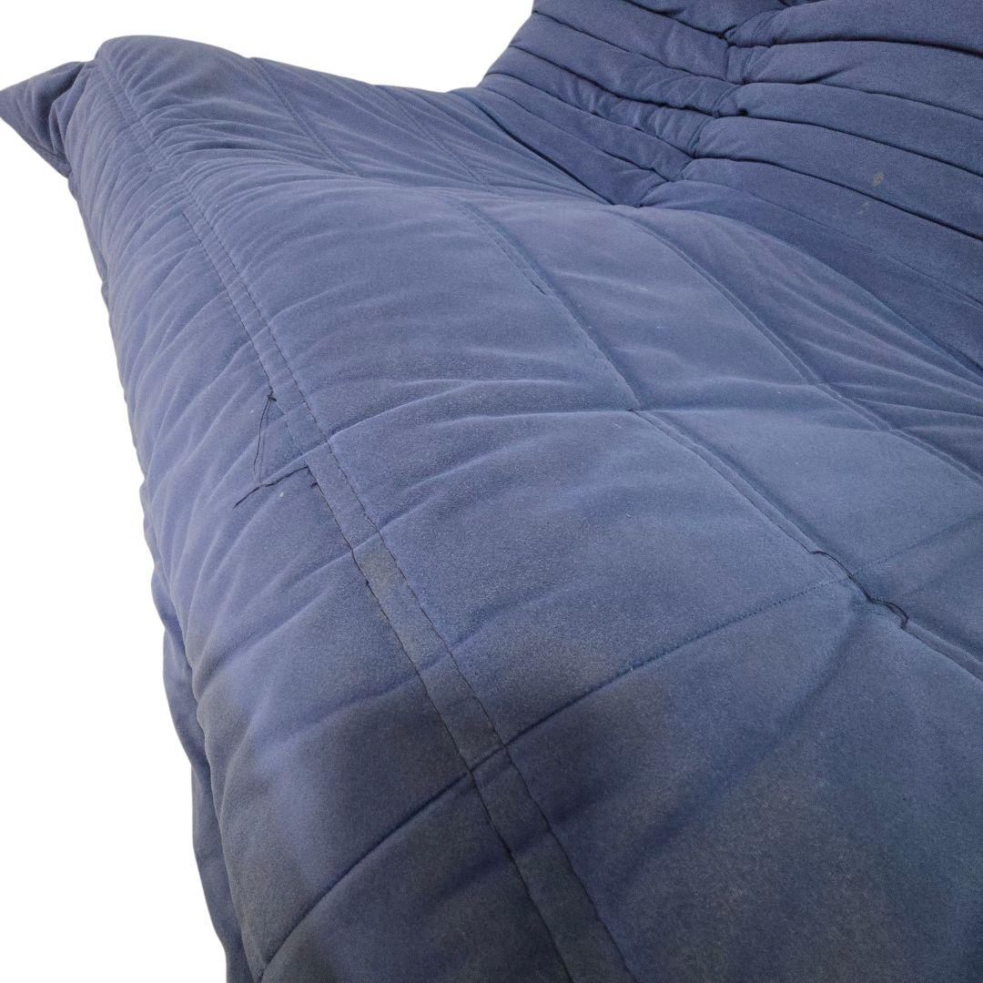 リーン ロゼ/ligne roset3人掛けソファ TOGO トーゴ　ブルー現状