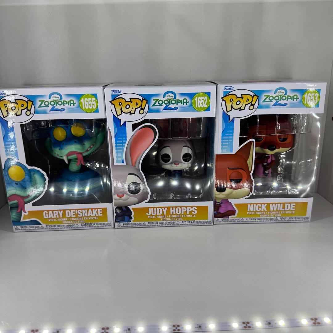 Funko POP! Zootopia ニック＆ジュディ&ゲイリー