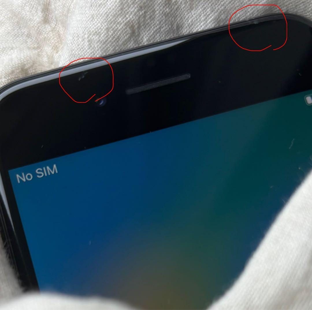 中古品 iPhone8 64GB スペースグレイ 純正バッテリー