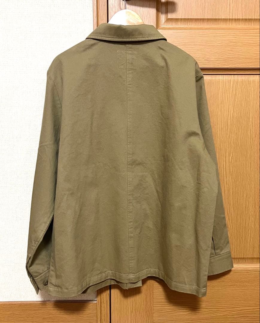 ドゥファミリィ　20/10ピーチ起毛ツイルジャケット　ベージュ