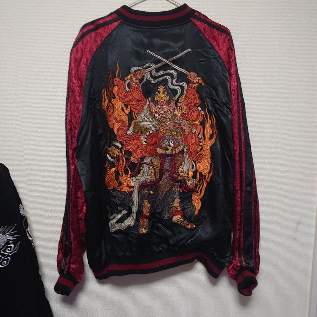 近日削除　スカジャン　龍桜　リバーシブルスカジャン