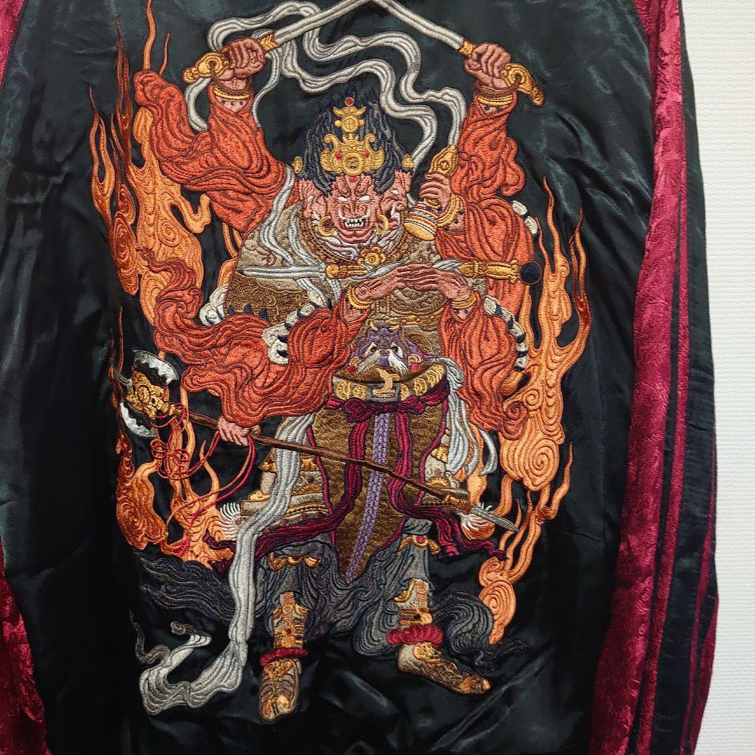 近日削除　スカジャン　龍桜　リバーシブルスカジャン