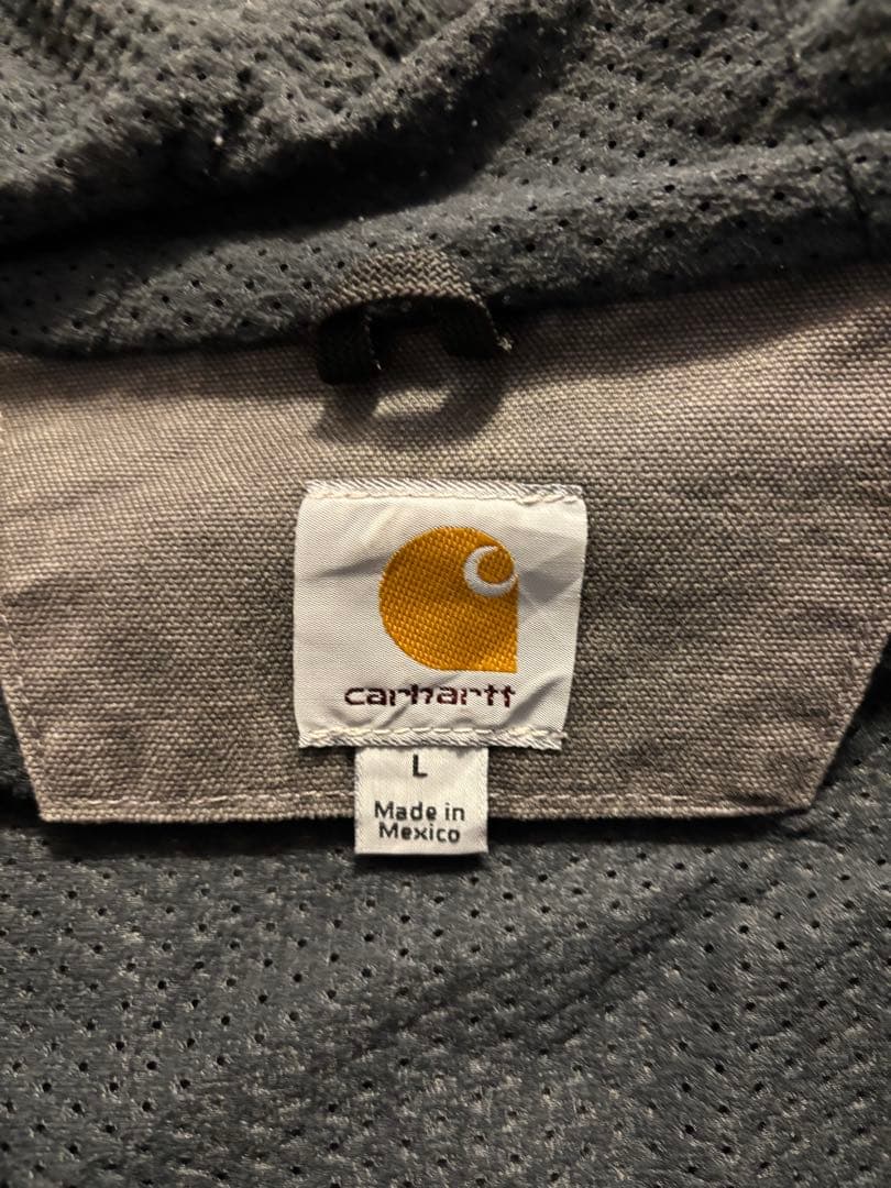 古着 Carhartt メキシコ製 アクティブジャケット グレー