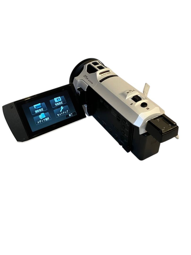 Panasonic HC-VX990M-W 4K ビデオカメラ 25倍ズーム