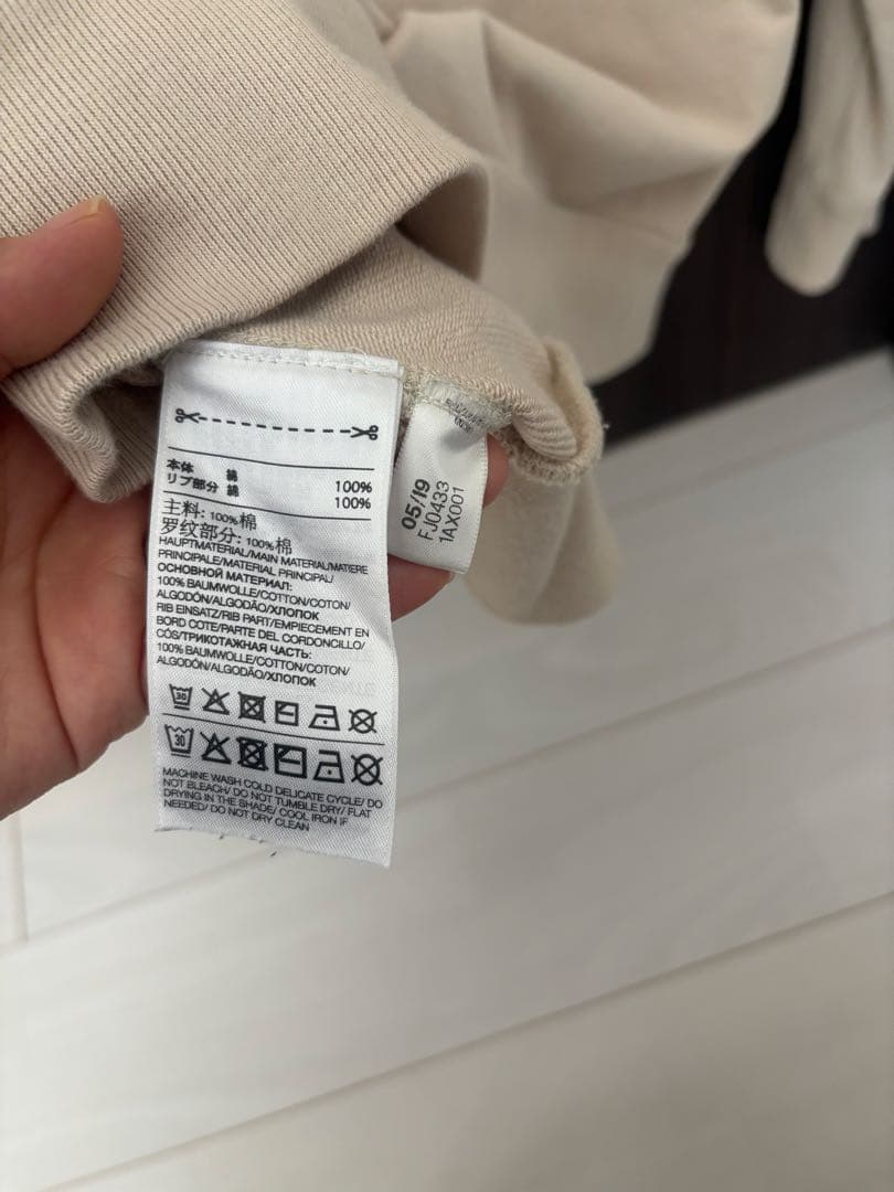 希少☆Y-3 adidas ヨージヤマモト スウェット　ベージュ