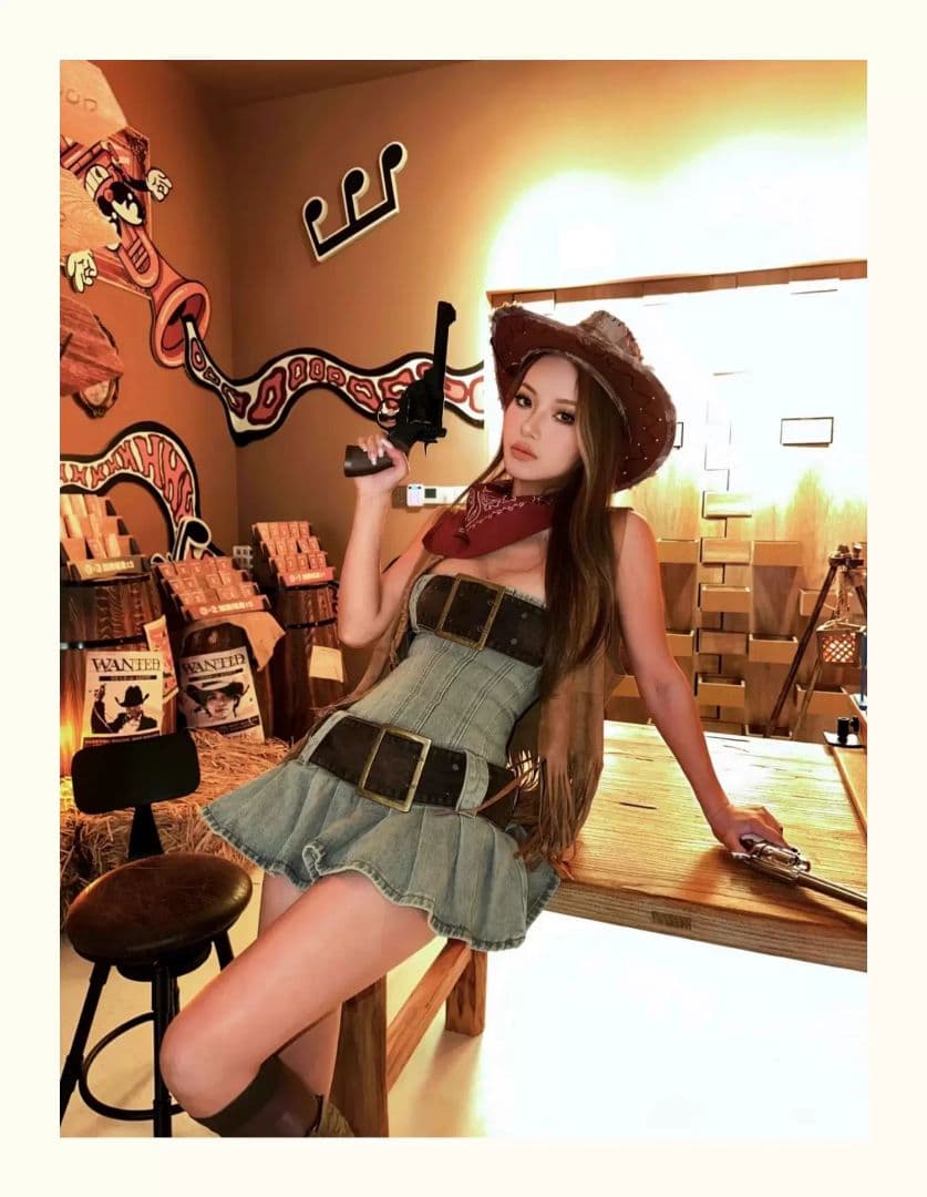 おしゃれデニムチューブトップスカート☆ワンショルダーで女子会コーデにぴったり