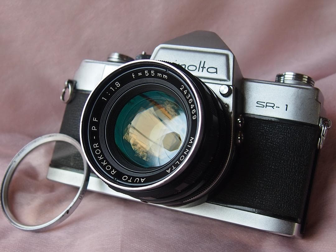 試写済：ミノルタSR1+PF55㎜ F1.8 SRマウント