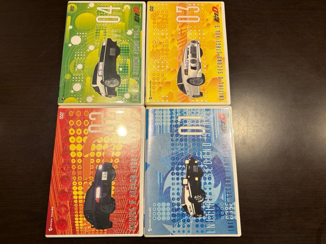 イニシャルD DVD21本セット　INITIAL D