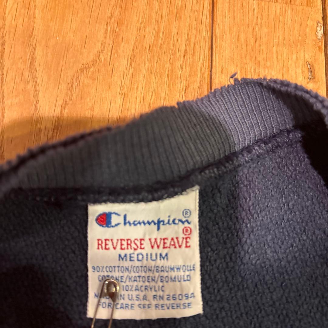 刺繍タグ　usa製　90年代　Champion リバースウィーブ