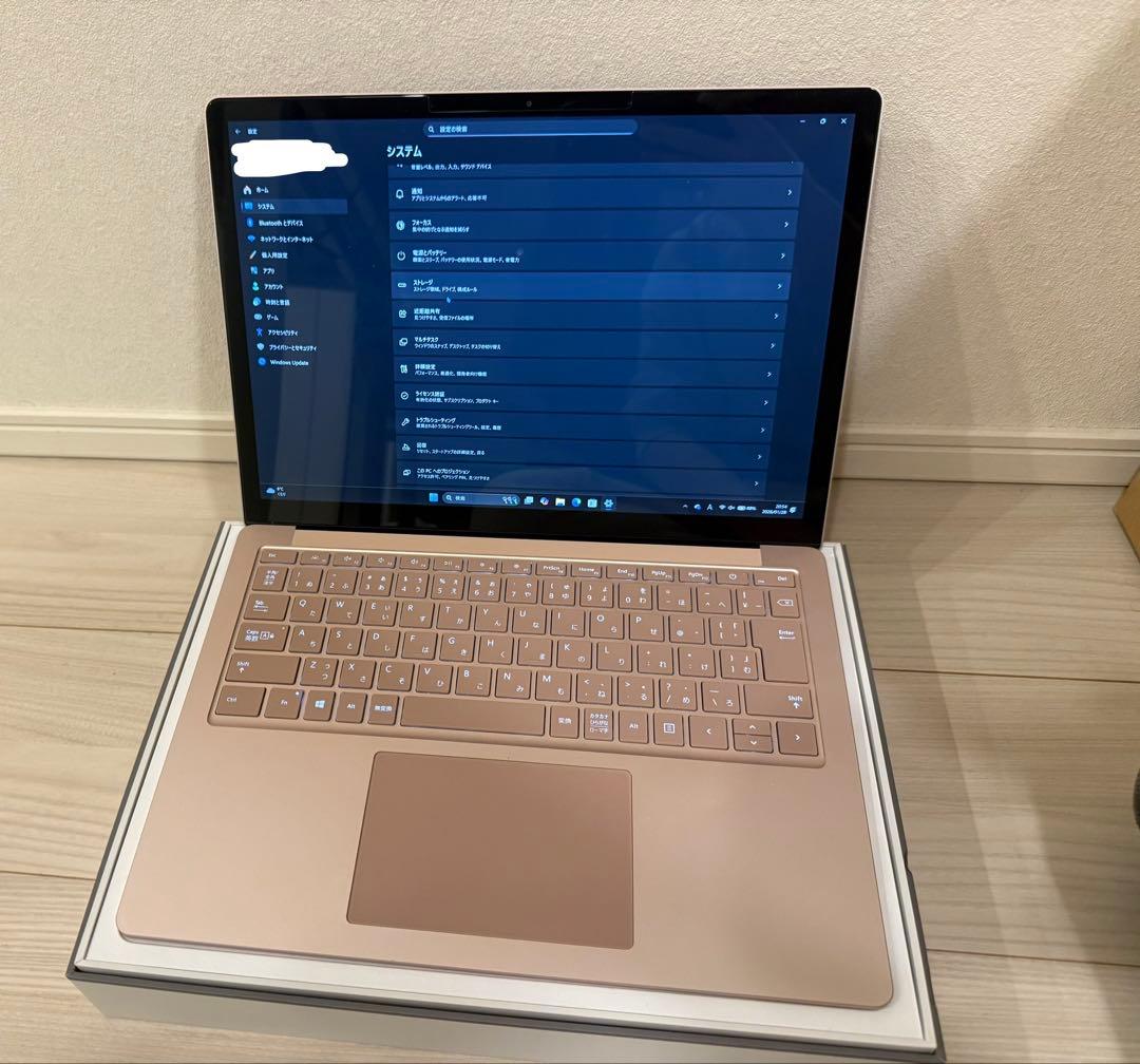 [Corei7] Surface Laptop 3サンドストーン