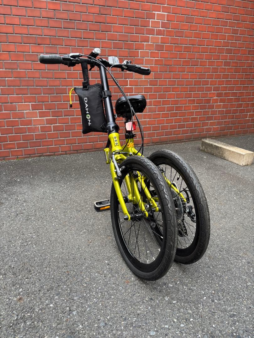DAHON HORIZE 折りたたみ自転車 ライムグリーン