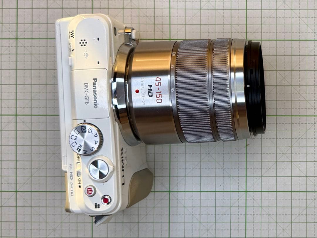 も*k様 Panasonic LUMIX DMC-GF6 ホワイト　レンズ付き