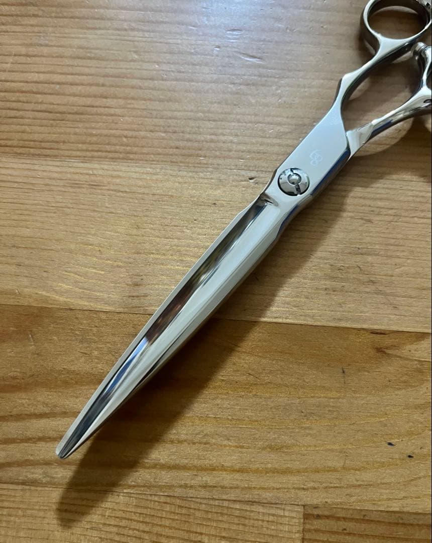新品未使用 6.8インチ シザー ハーフ剣型 ベアリング スーパーゴールド