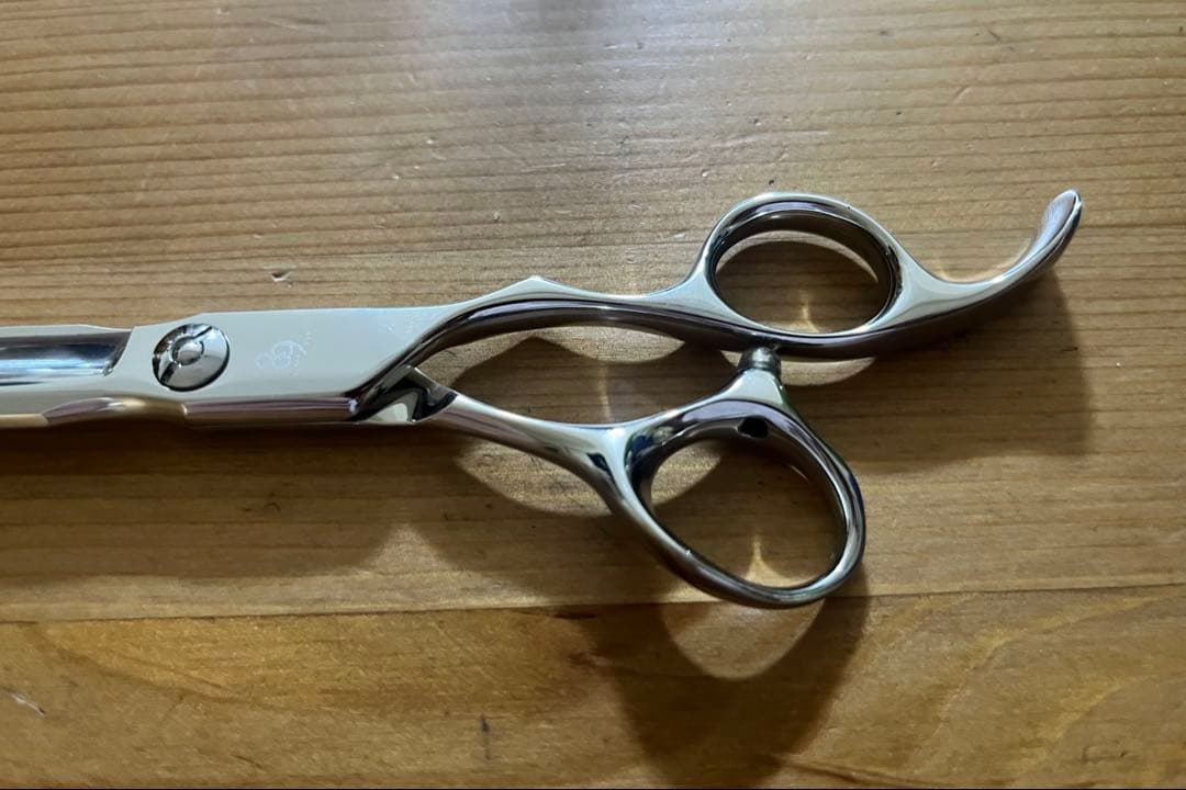 新品未使用 6.8インチ シザー ハーフ剣型 ベアリング スーパーゴールド