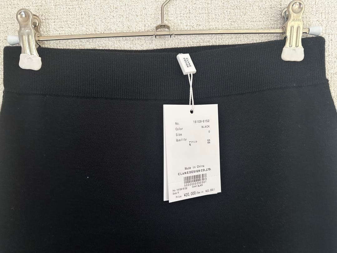 tmhr【CLANE】田中みな実×STRAIGHT KNIT SKIRT