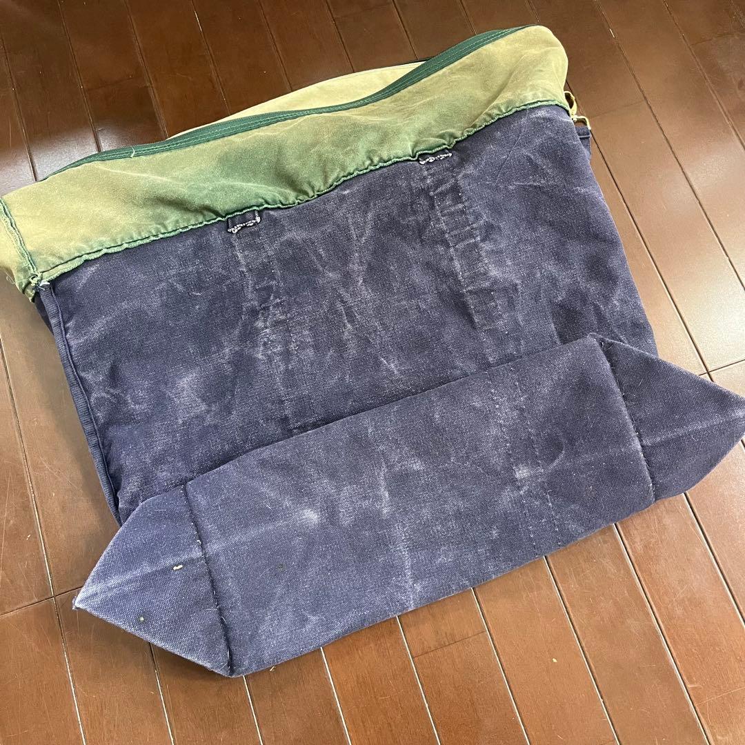 80s 90s USA製 ランズエンド デラックストート ビーントート フェード