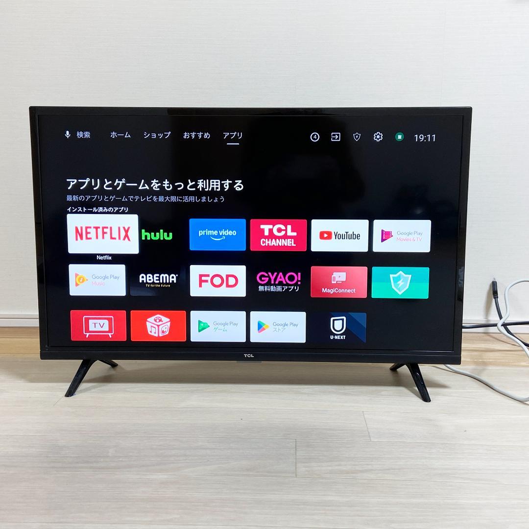 TCL スマートテレビ 32インチ 2021年製 32S5200A
