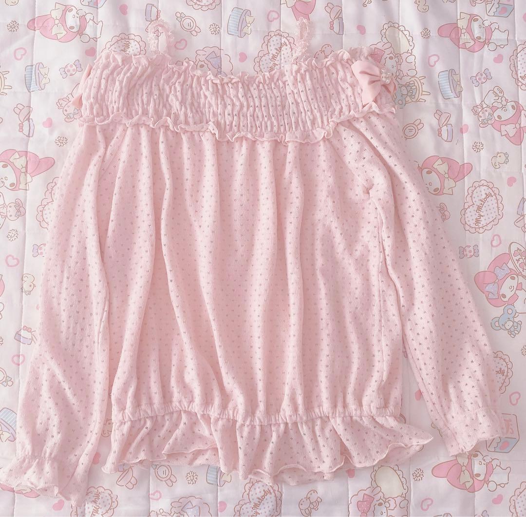 希少♡リズリサ♡マイメロ♡オフショルニット