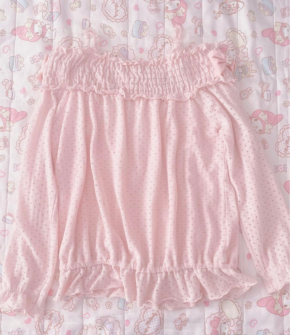 希少♡リズリサ♡マイメロ♡オフショルニット