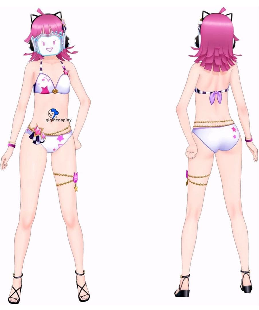 天王寺璃奈ラブライブALL STARS水着のコスプレサイズM