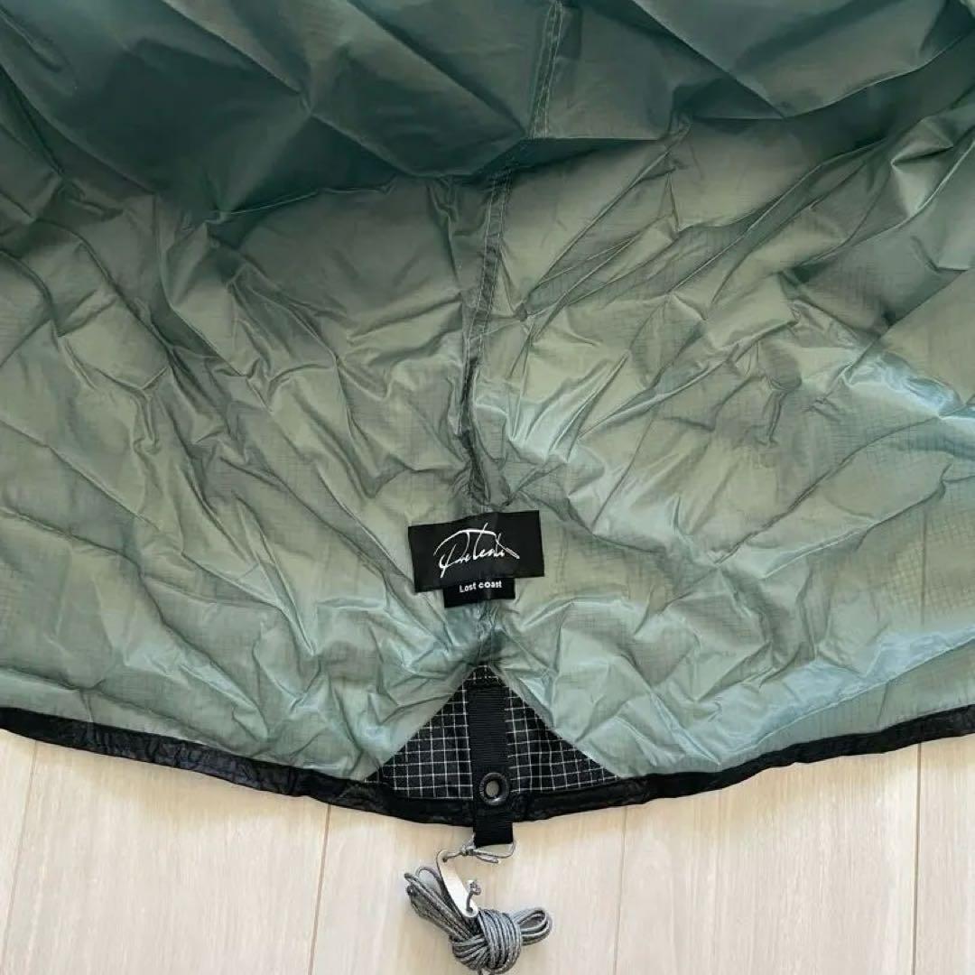 pre tents Lost Coast pewter プレテント　タープ