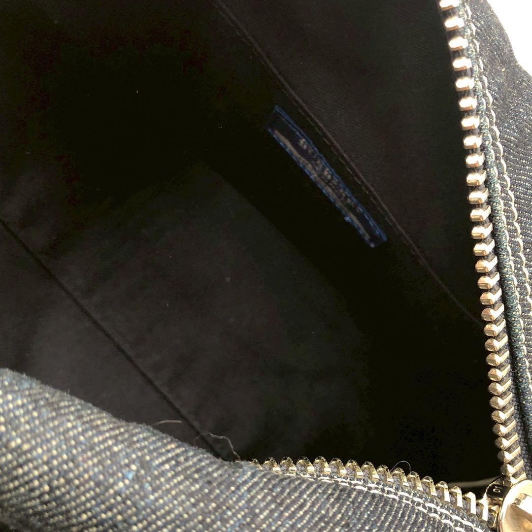 希少◎デニム◎Burberry BLUE LABEL デニム ミニボストンバック