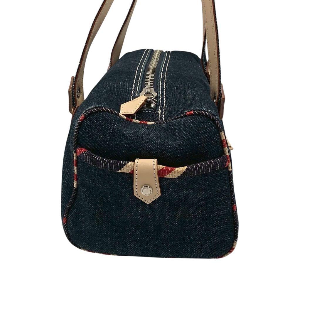 希少◎デニム◎Burberry BLUE LABEL デニム ミニボストンバック