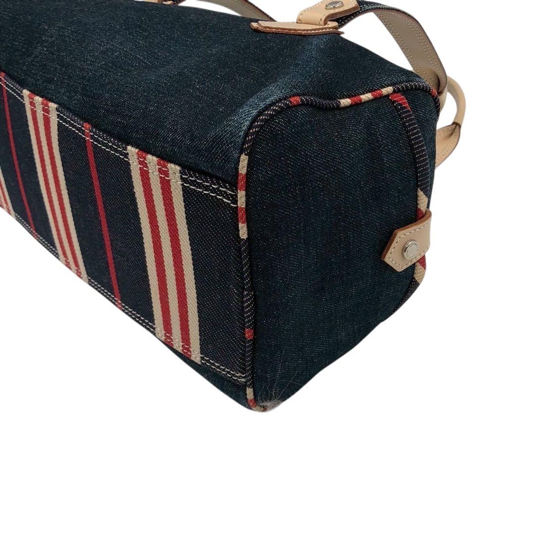 希少◎デニム◎Burberry BLUE LABEL デニム ミニボストンバック