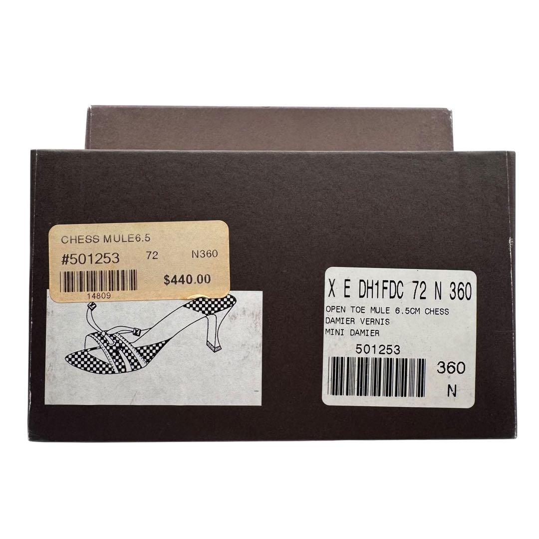 LOUIS VUITTON ルイヴィトン ダミエ ミュール 36 ヒール