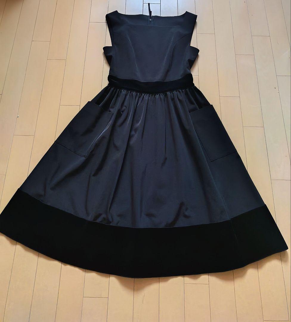 極美品☆FOXEY フォクシー ホリードレス ワンピース 40 ベロア