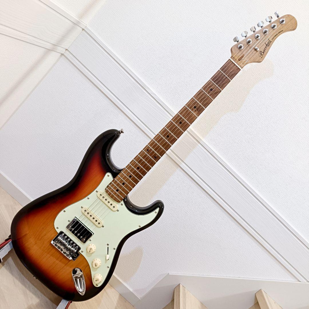 Bacchus BST-2-RSM ストラトキャスター エレキギター メンテ済