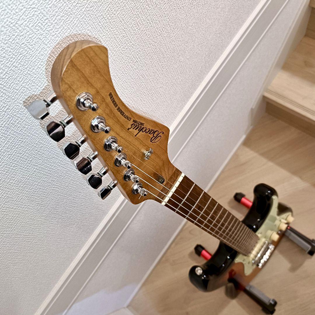 Bacchus BST-2-RSM ストラトキャスター エレキギター メンテ済