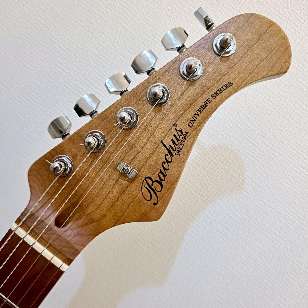 Bacchus BST-2-RSM ストラトキャスター エレキギター メンテ済