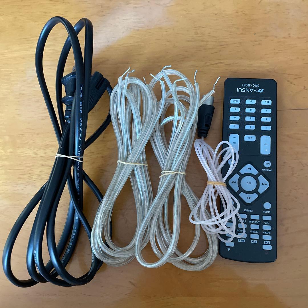 SANSUI CDステレオシステム SMC-300BT