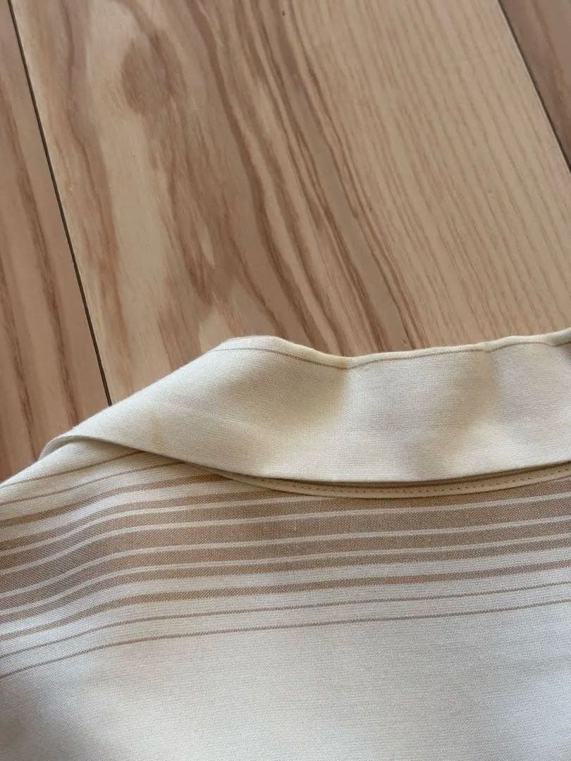 WACKO MARIA 22AW L/S ストライプオープンカラーシャツ