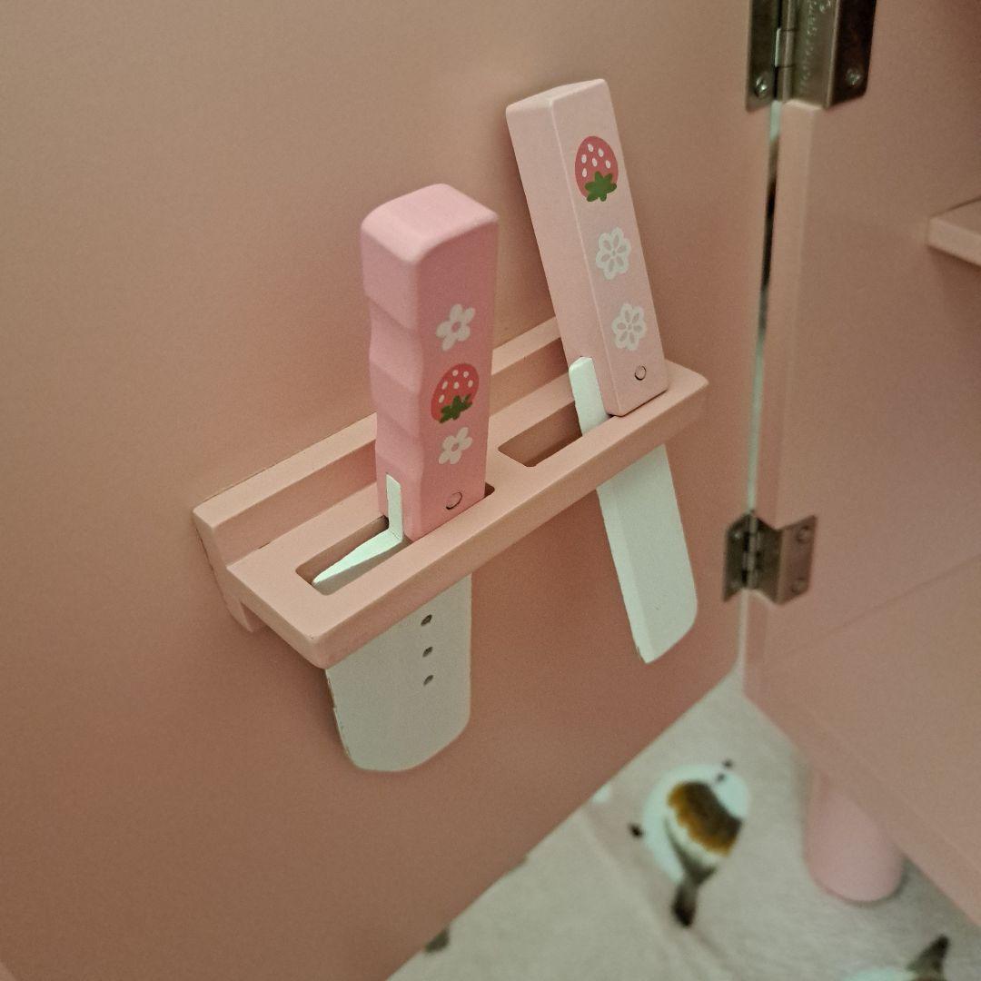 マザーガーデンおままごとキッチンとスィートカフェリボンのセット