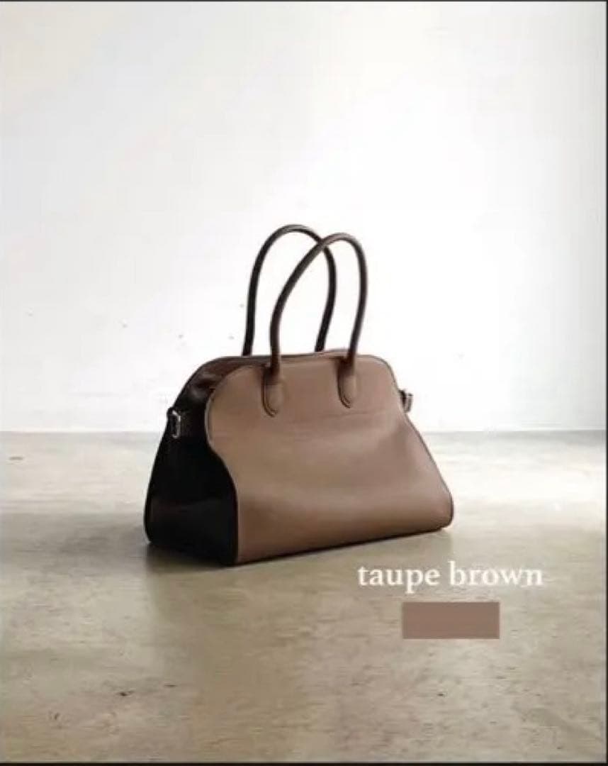 未使用JISTORY[ジストリー)トープブラウン レザーボストン