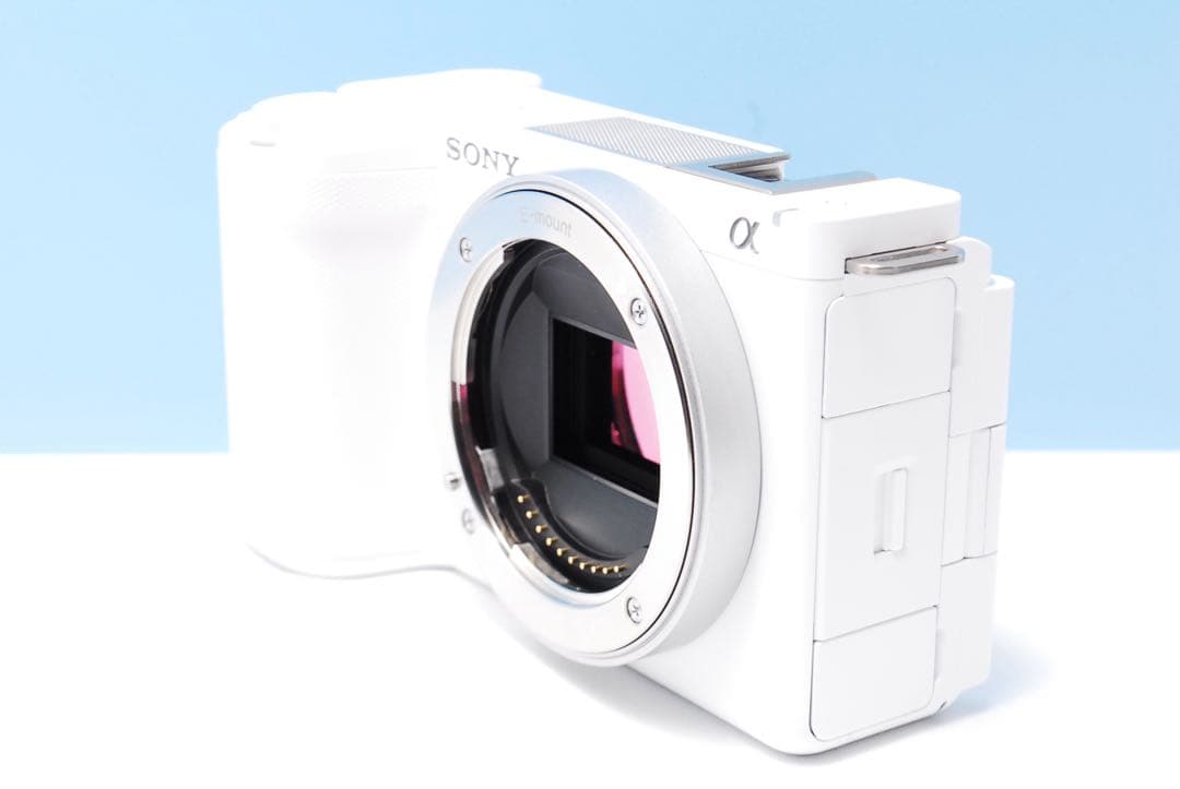 【最新モデル】SONY ZV-E10Ⅱ ホワイト ダブルレンズ Vlogセット