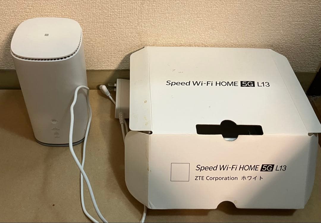 箱ありSpeed Wi-Fi  5G L13 ZTR02 動作確認済み