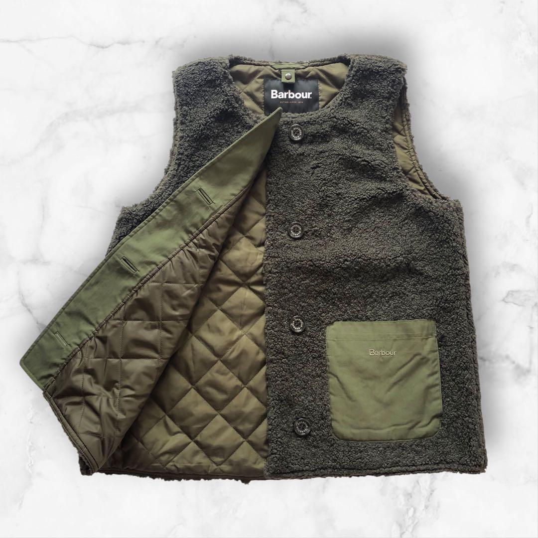 【未使用】スピックアンドスパン バブアー kintra liner ボアベスト