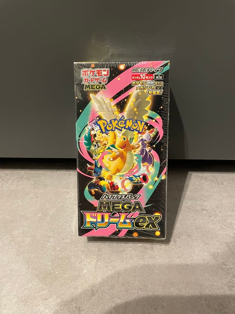 ポケモン MEGAドリームEX 未開封　シュリンク付き