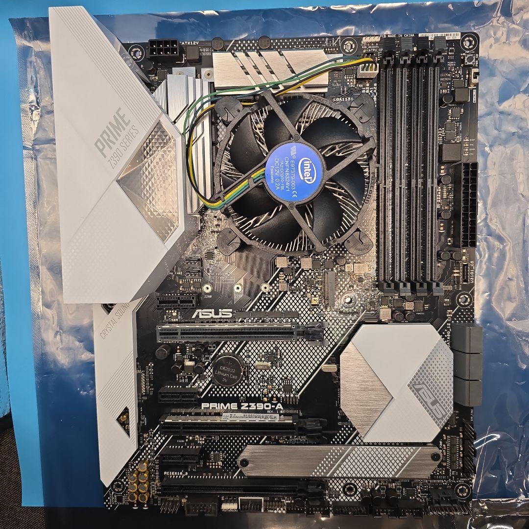 【G.SKILLメモリ64GB】Core i7 8700/ASUS Z390-A